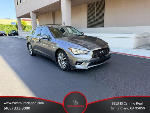 Graphite Shadow 2019 INFINITI Q50 3.0t LUXE