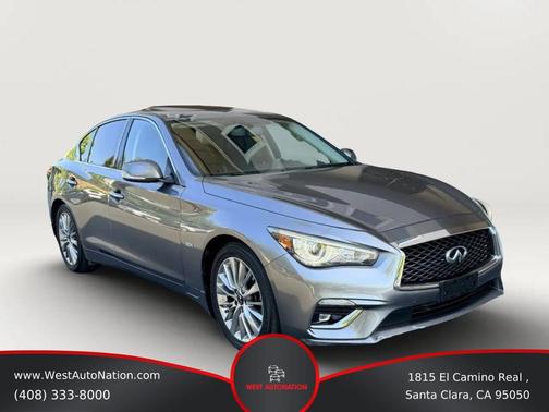 Graphite Shadow 2019 INFINITI Q50 3.0t LUXE