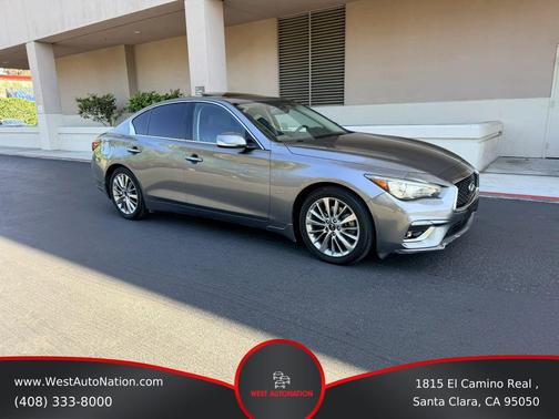 Graphite Shadow 2019 INFINITI Q50 3.0t LUXE