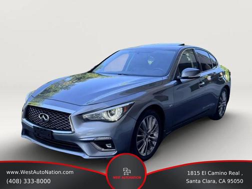 Graphite Shadow 2019 INFINITI Q50 3.0t LUXE