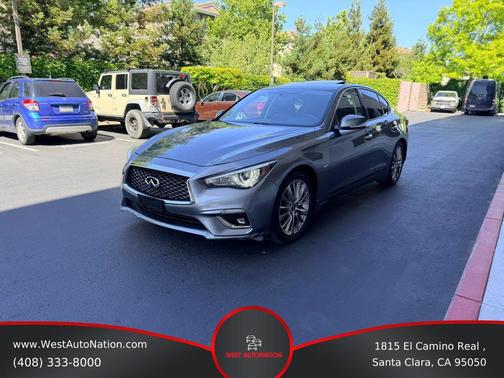 Graphite Shadow 2019 INFINITI Q50 3.0t LUXE