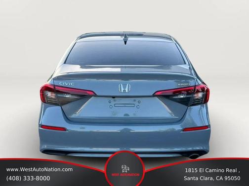Gray 2024 Honda Civic Sport
