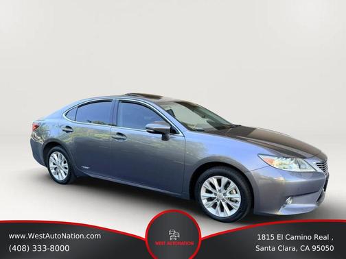 Gray 2013 Lexus ES 300h Base