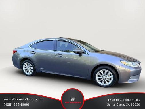 Gray 2013 Lexus ES 300h Base