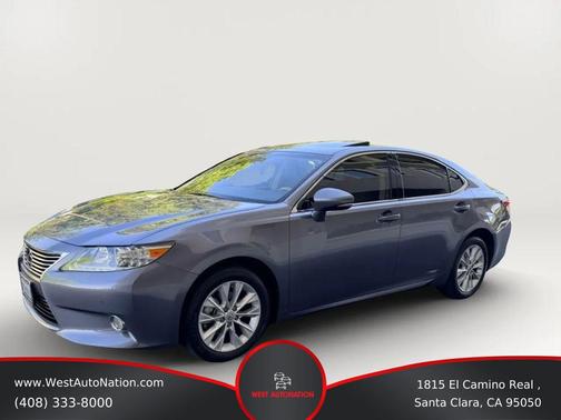 Gray 2013 Lexus ES 300h Base