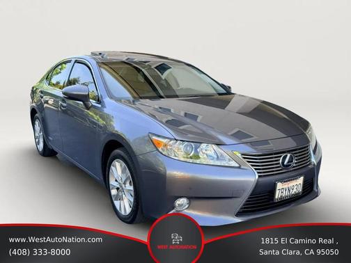Gray 2013 Lexus ES 300h Base