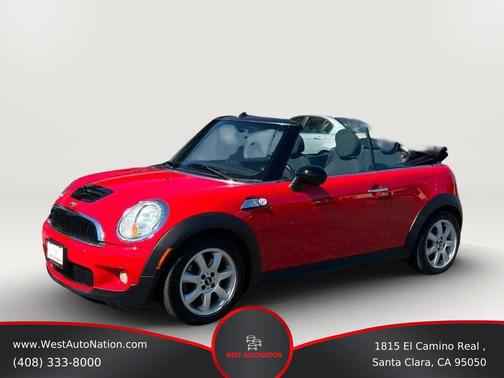 Red 2010 MINI Cooper S Cooper S Convertible 2D