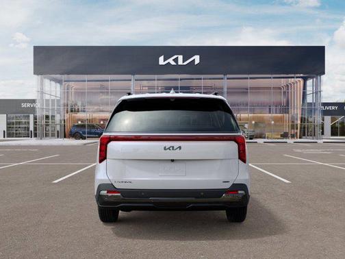 Snow White Pearl 2026 Kia Carnival Hybrid SX