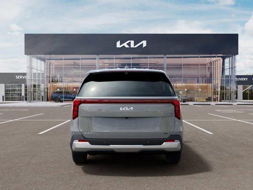 Ceramic Silver 2026 Kia Carnival Hybrid EX
