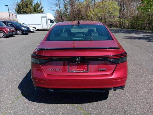 Radiant Red 2024 Honda Accord Hybrid Sport-L
