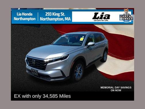 Lunar Silver Metallic 2024 Honda CR-V EX