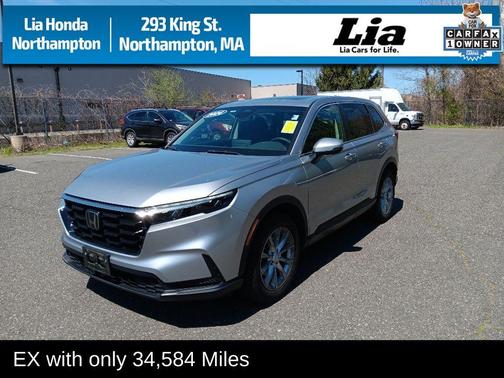 Lunar Silver Metallic 2024 Honda CR-V EX
