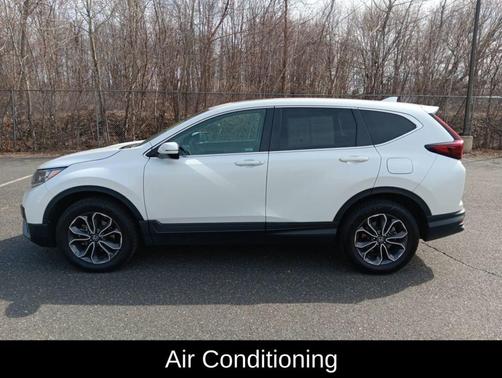Platinum White Pearl 2020 Honda CR-V EX
