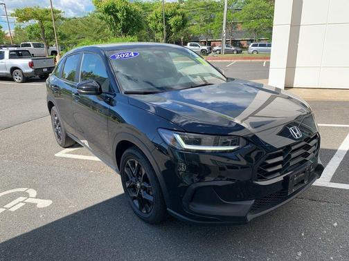 Black 2024 Honda HR-V Sport