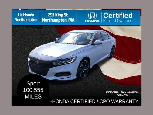 Platinum White Pearl 2020 Honda Accord Sport 1.5T