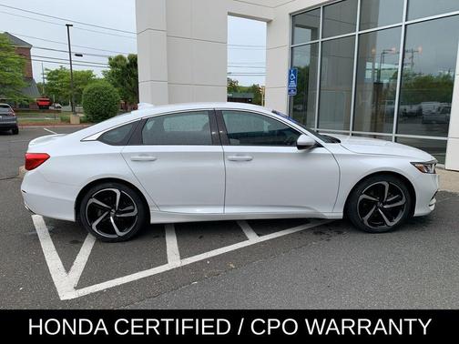 Platinum White Pearl 2020 Honda Accord Sport 1.5T