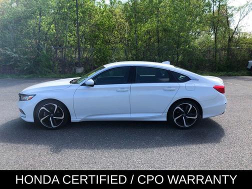 Platinum White Pearl 2020 Honda Accord Sport 1.5T