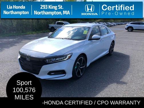 Platinum White Pearl 2020 Honda Accord Sport 1.5T