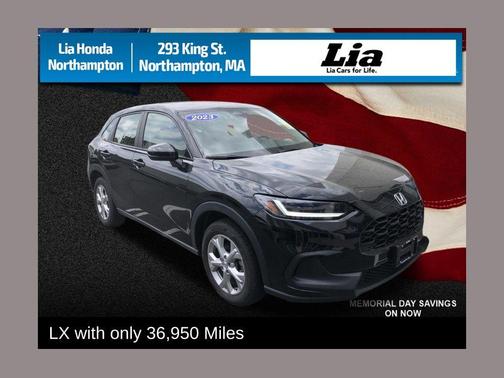 Crystal Black Pearl 2023 Honda HR-V LX