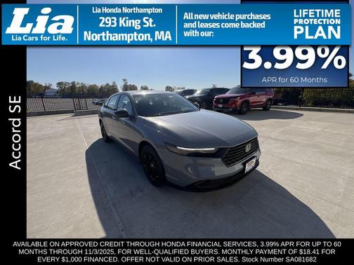 2025 Honda Accord SE