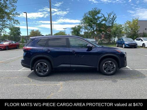 Deep Ocean Blue 2025 Nissan Rogue SV