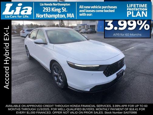 2025 Honda Accord Hybrid EX-L