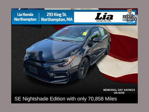 Black Sand Pearl 2020 Toyota Corolla SE