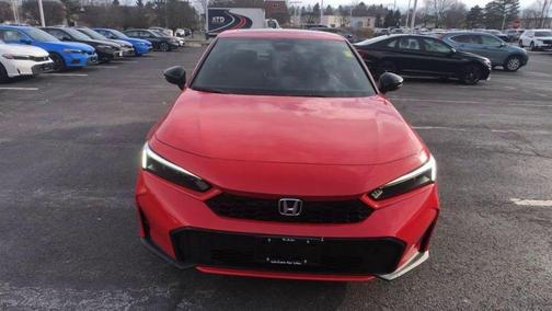 Red 2026 Honda Civic Hybrid Sport Touring