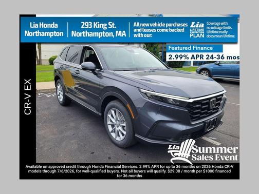 Meteorite Gray Metallic 2026 Honda CR-V EX
