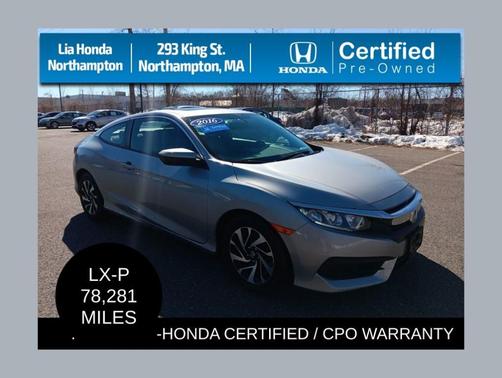 Lunar Silver Metallic 2016 Honda Civic LX-P
