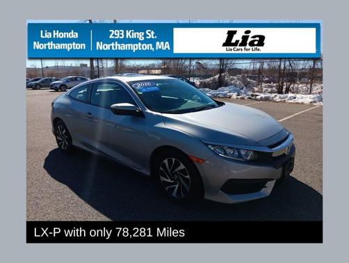 Lunar Silver Metallic 2016 Honda Civic LX-P