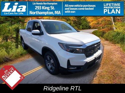 Platinum White Pearl 2026 Honda Ridgeline RTL