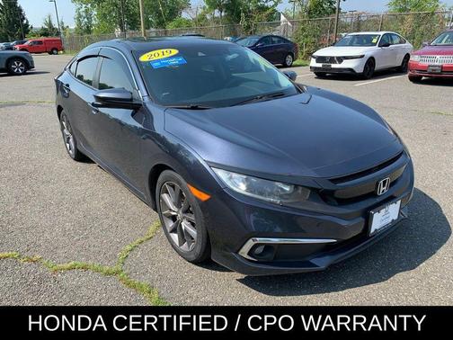Cosmic Blue Metallic 2019 Honda Civic EX