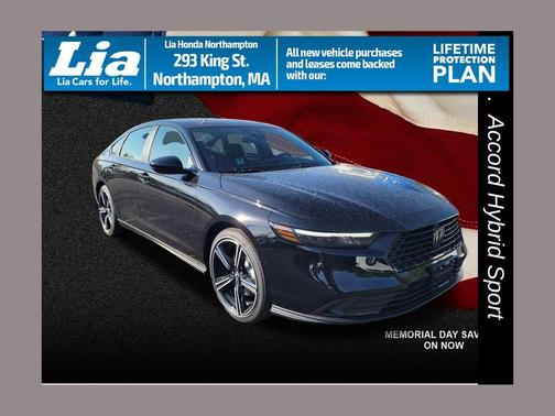 Black 2026 Honda Accord Hybrid Sport