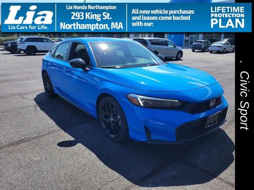 Boost Blue Pearl 2026 Honda Civic Sport