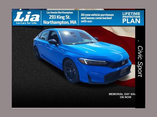 Boost Blue Pearl 2026 Honda Civic Sport