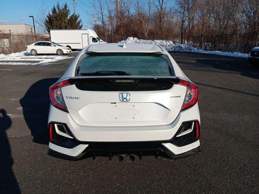White 2021 Honda Civic Sport