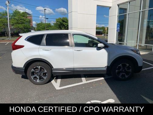 Platinum White Pearl 2019 Honda CR-V Touring