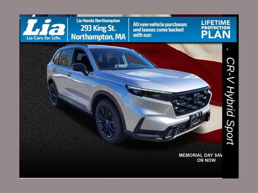 Solar Silver Metallic 2026 Honda CR-V Hybrid Sport