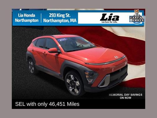 Orange Pearl 2024 Hyundai KONA SEL