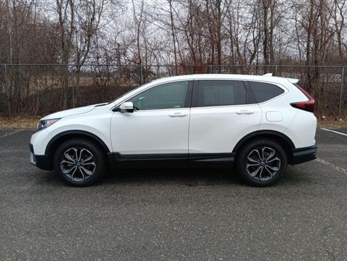 Platinum White Pearl 2022 Honda CR-V EX