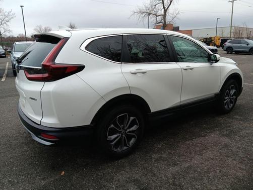 Platinum White Pearl 2022 Honda CR-V EX