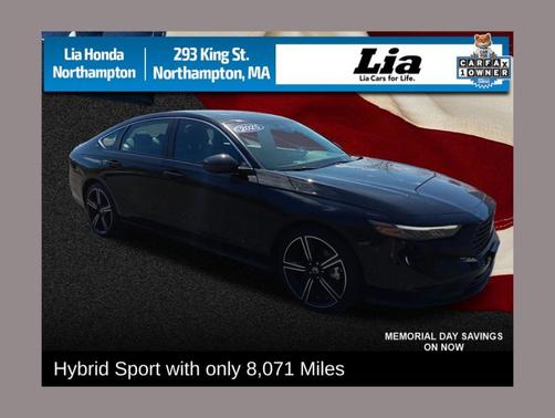 Crystal Black Pearl 2025 Honda Accord Hybrid Sport