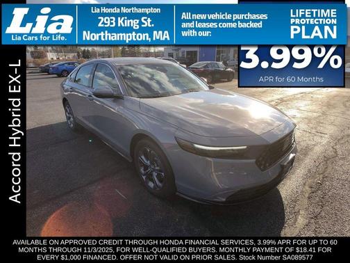 2025 Honda Accord Hybrid EX-L
