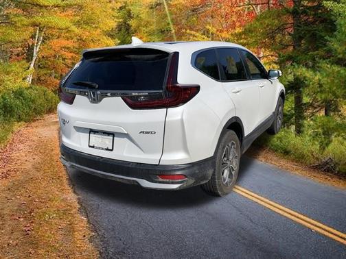 Platinum White Pearl 2021 Honda CR-V EX-L