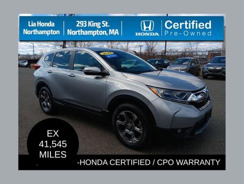 Lunar Silver Metallic 2019 Honda CR-V EX