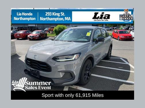 Urban Gray Pearl 2025 Honda HR-V Sport