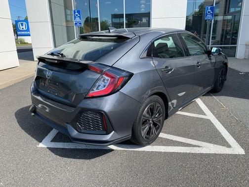 Gray 2017 Honda Civic EX
