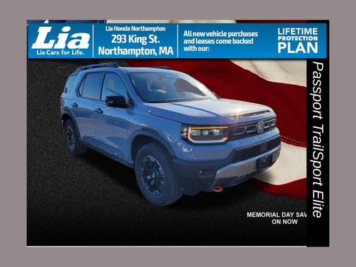 Sonic Gray Pearl 2026 Honda Passport TrailSport Elite