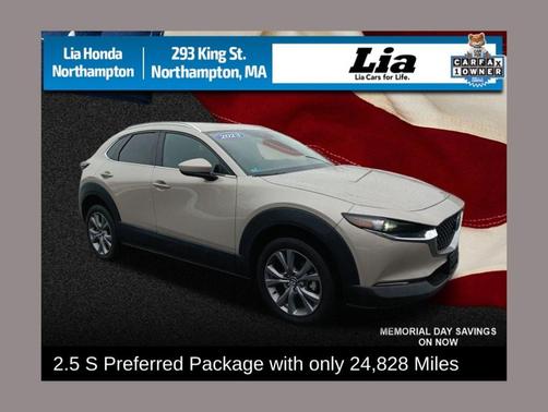 Platinum Quartz Metallic 2023 Mazda CX-30 2.5 S Preferred Package